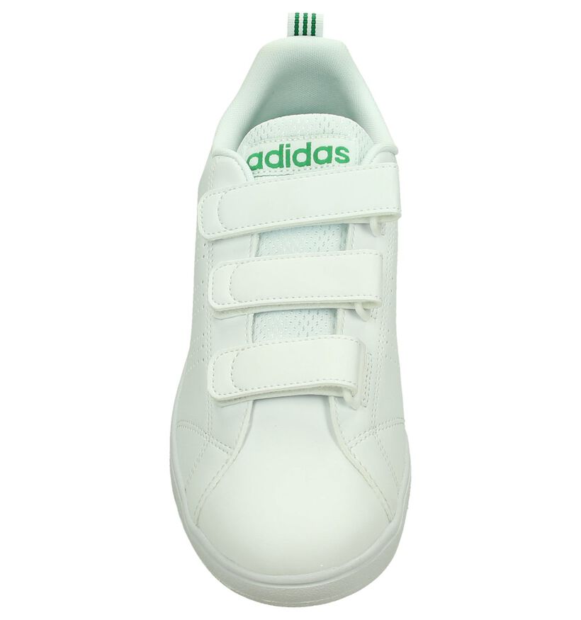 Witte adidas Advantage Clean Sneakers, , pdp