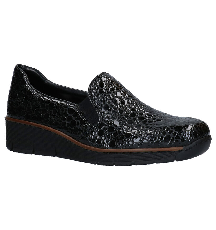 Rieker Chaussures confort en Noir pour femmes (312347) - pour semelles orthopédiques