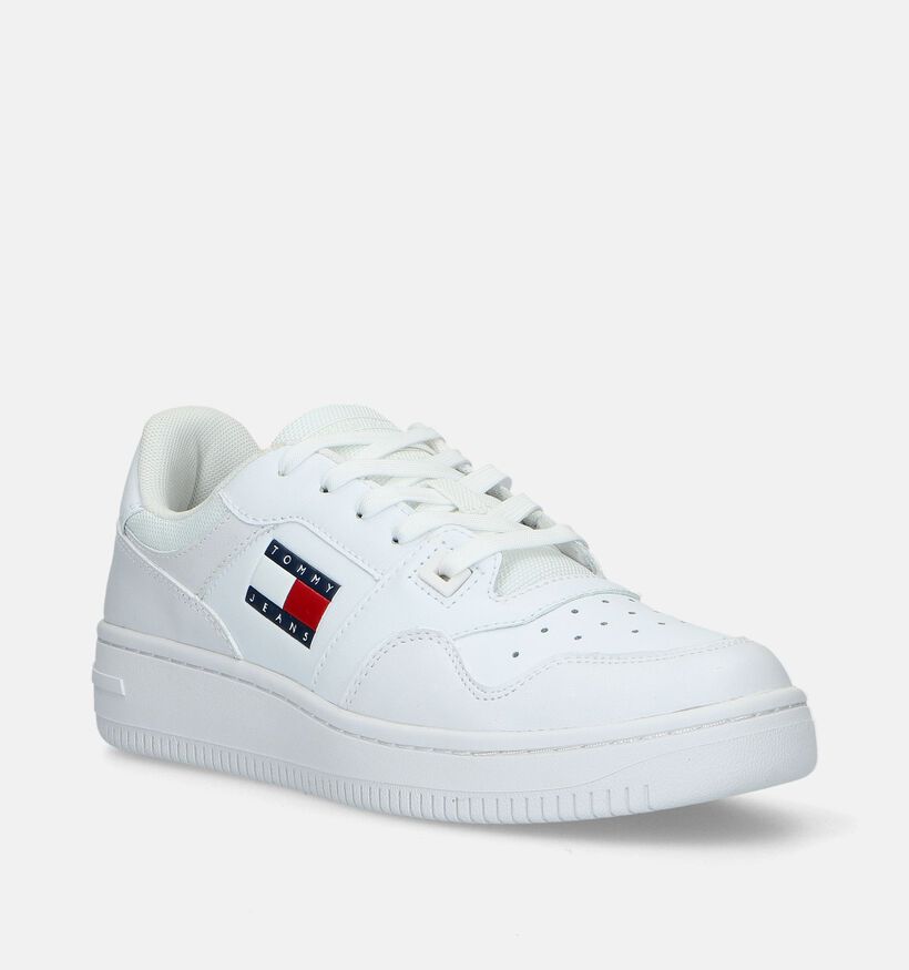 Tommy Hilfiger TJW Retro Baskets en Blanc pour femmes (334055)