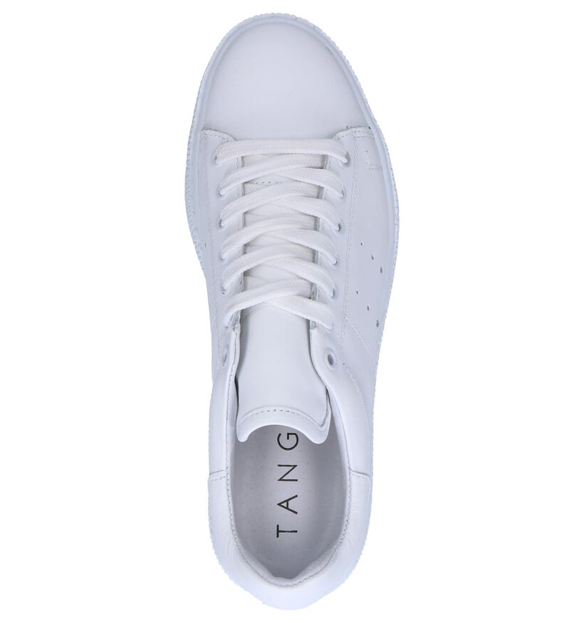 Tango Chantal Witte Sneakers in leer (265221)