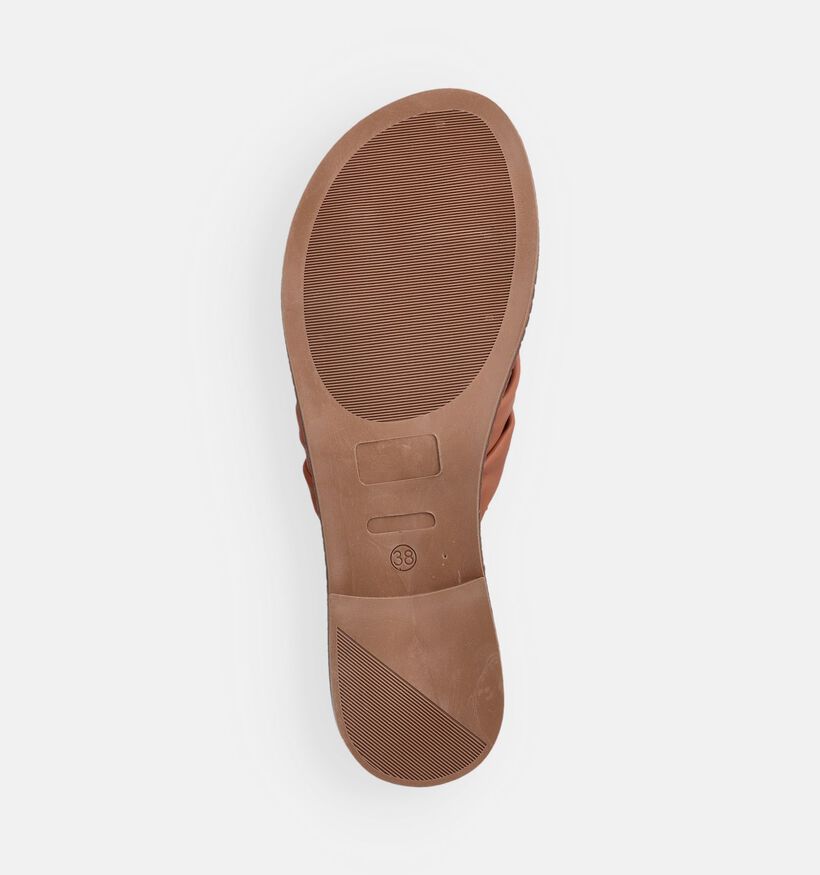 Scapa Cognac Slippers voor dames (373346)