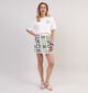 Vila Zuzi Beige Korte Crochet Rok voor dames (359462)
