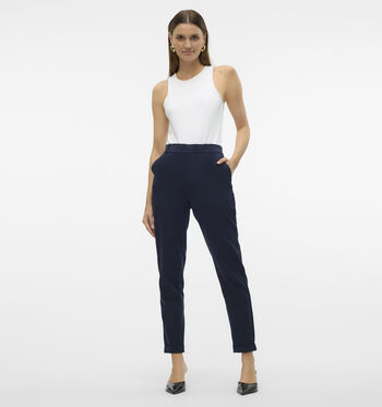 Vero Moda Pantalons Bleu