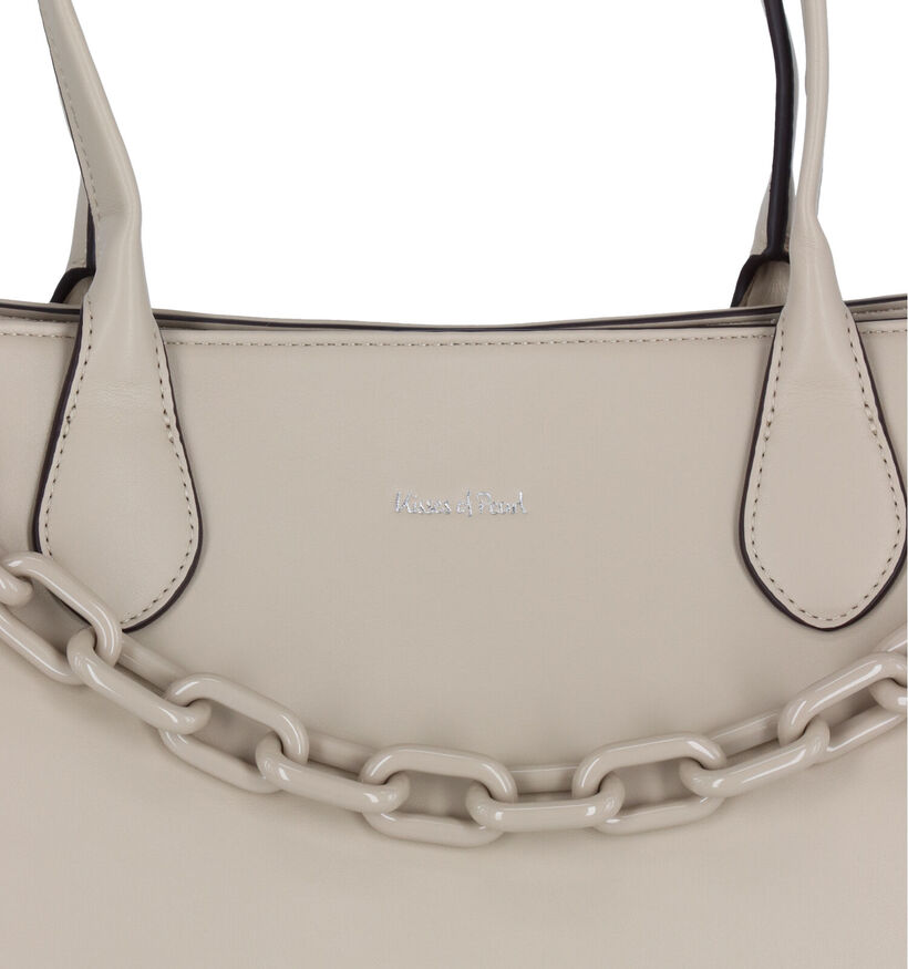 Kisses of Pearl Demi Taupe Shopper voor dames (309320)