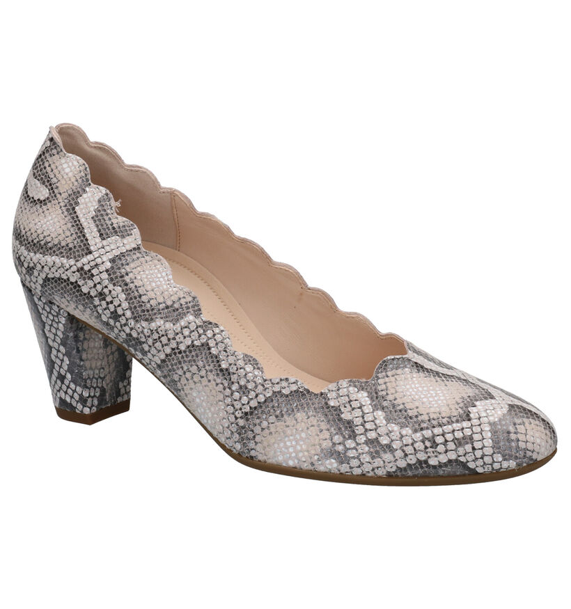 Gabor Soft Move Beige Pumps in nubuck (271673)