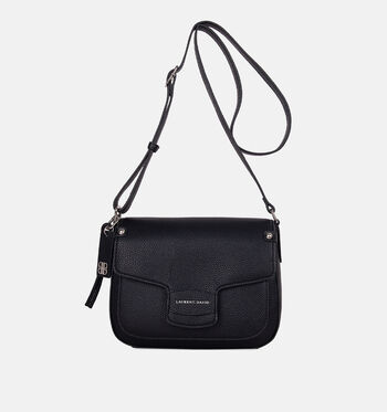 Laurent David Crossbody tassen Zwart/Cognac