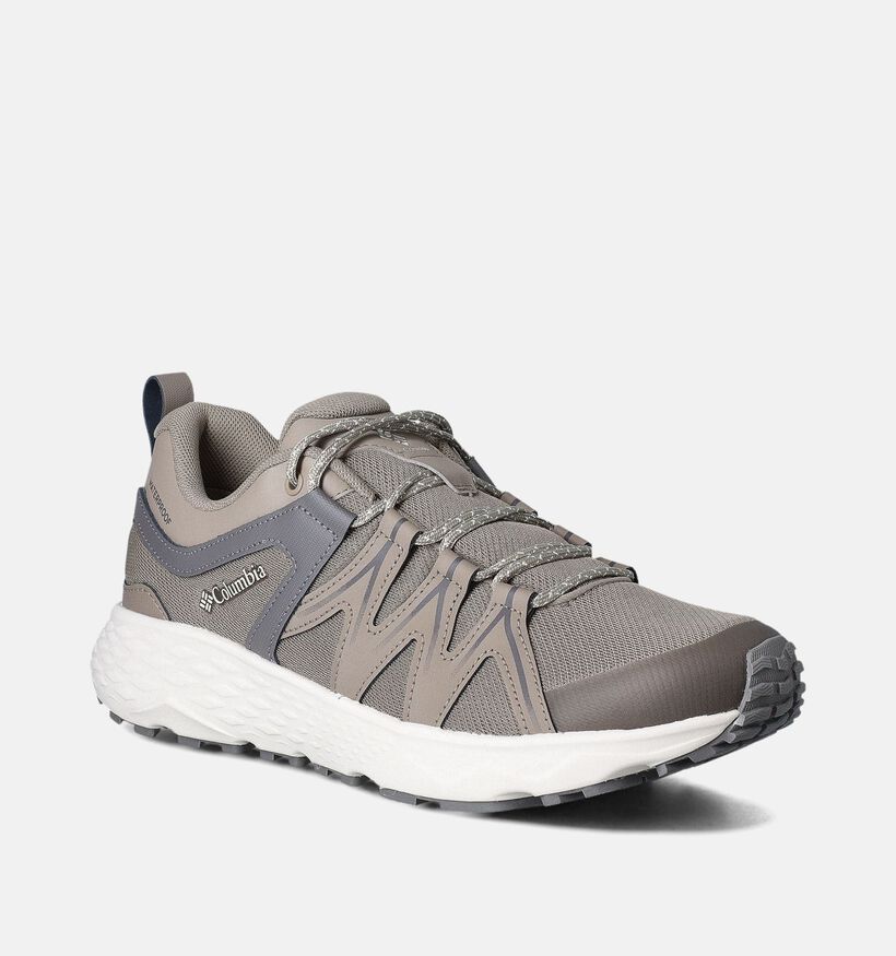 Columbia Peakfreak Roam WP Chaussures de marche en Beige pour hommes (352798) - pour semelles orthopédiques