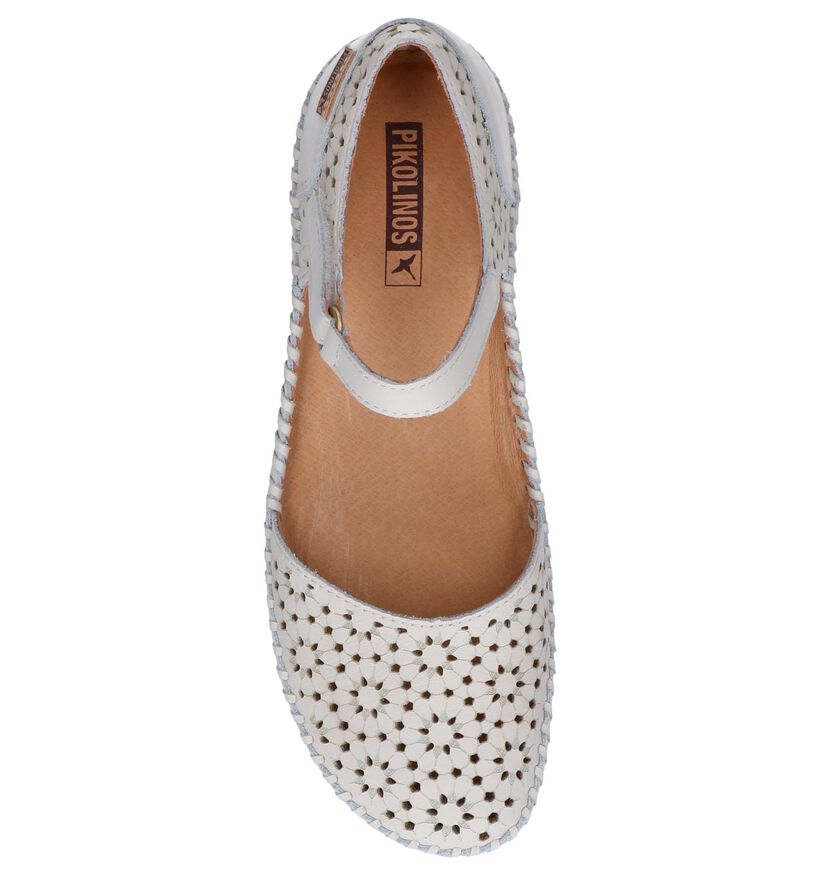 Pikolinos Sandales plates en Beige clair en cuir (256421)