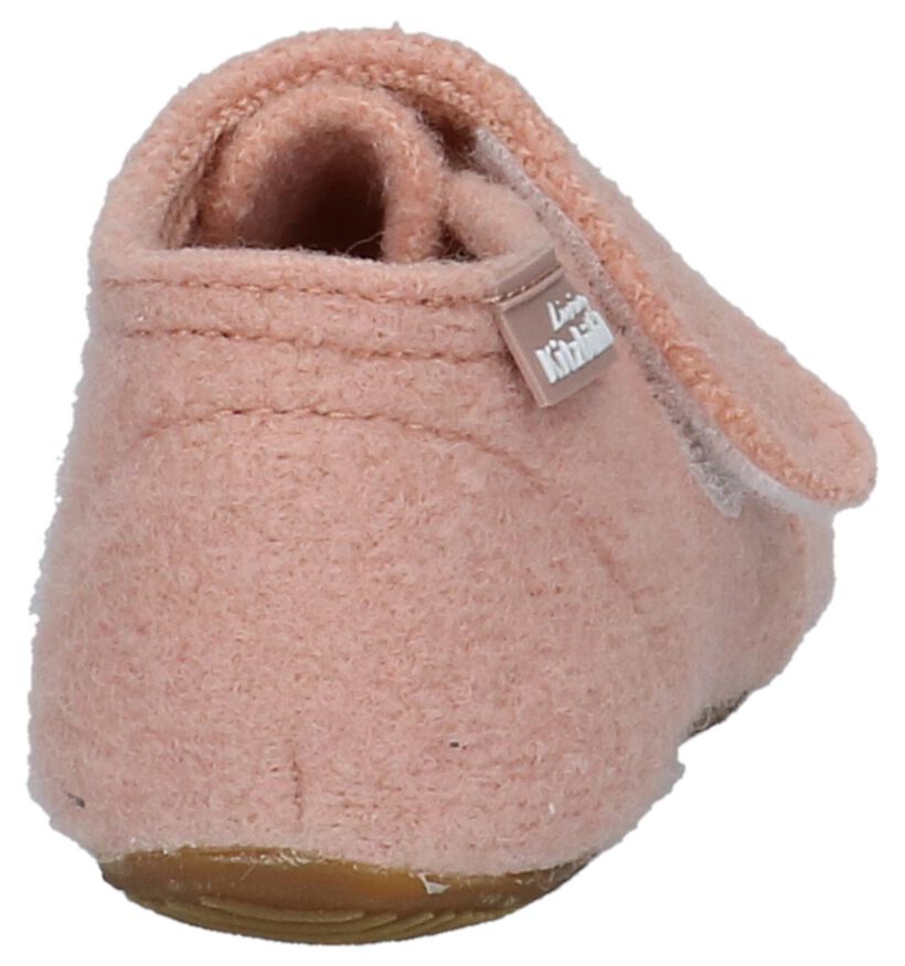 Licht Roze Babypantoffels Living Kitzbühel in wol (235472)