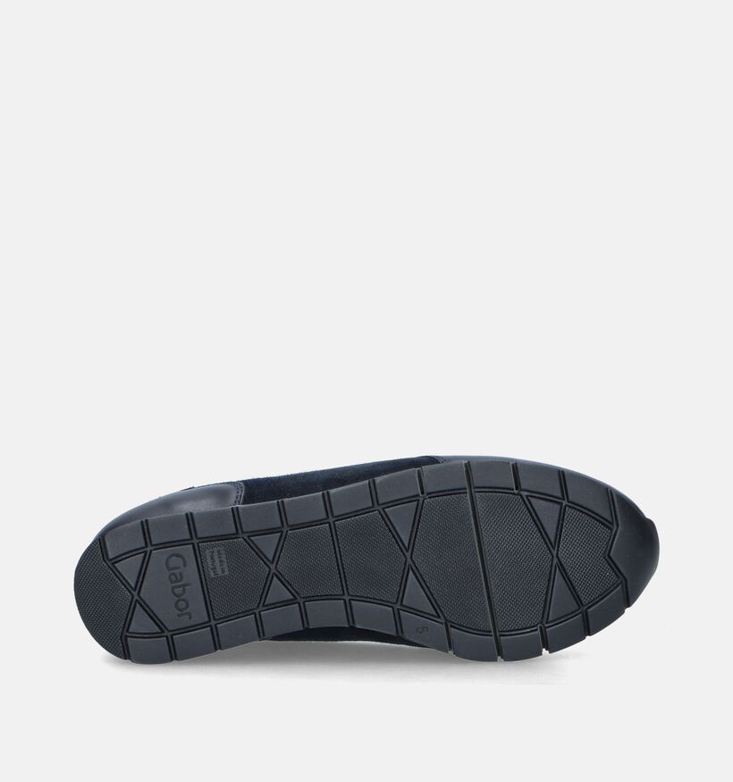 Gabor OptiFit Blauwe Sneakers voor dames (344813) - geschikt voor steunzolen