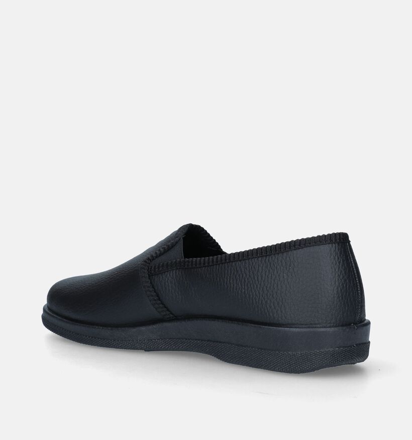 Slippers Comfort Zwarte Pantoffels voor heren (281888)