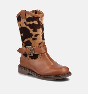 STONES and BONES Boots Cognac