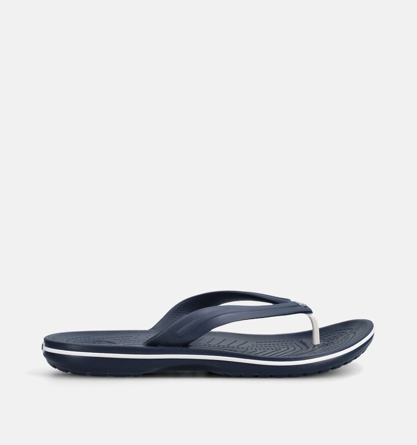 Crocs Crocband Flip Nu-pieds en Bleu pour hommes (378702)