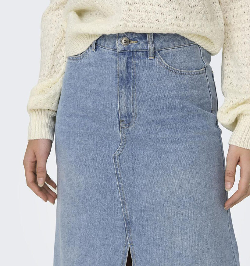JDY Bella Blauwe Lange jeansrok voor dames (351403)