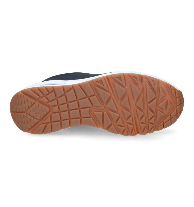 Skechers Uno Stand On Air Zwarte Sneakers voor heren (350318) - geschikt voor steunzolen