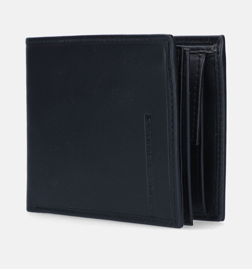Euro-Leather Zwarte Portefeuille voor heren (343482)