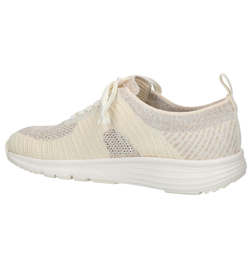 Camper Chaussures à lacets en Beige clair en textile (288398)