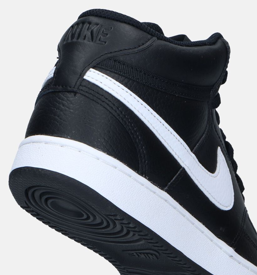 Nike Court Vision Baskets en Noir pour femmes (328005)