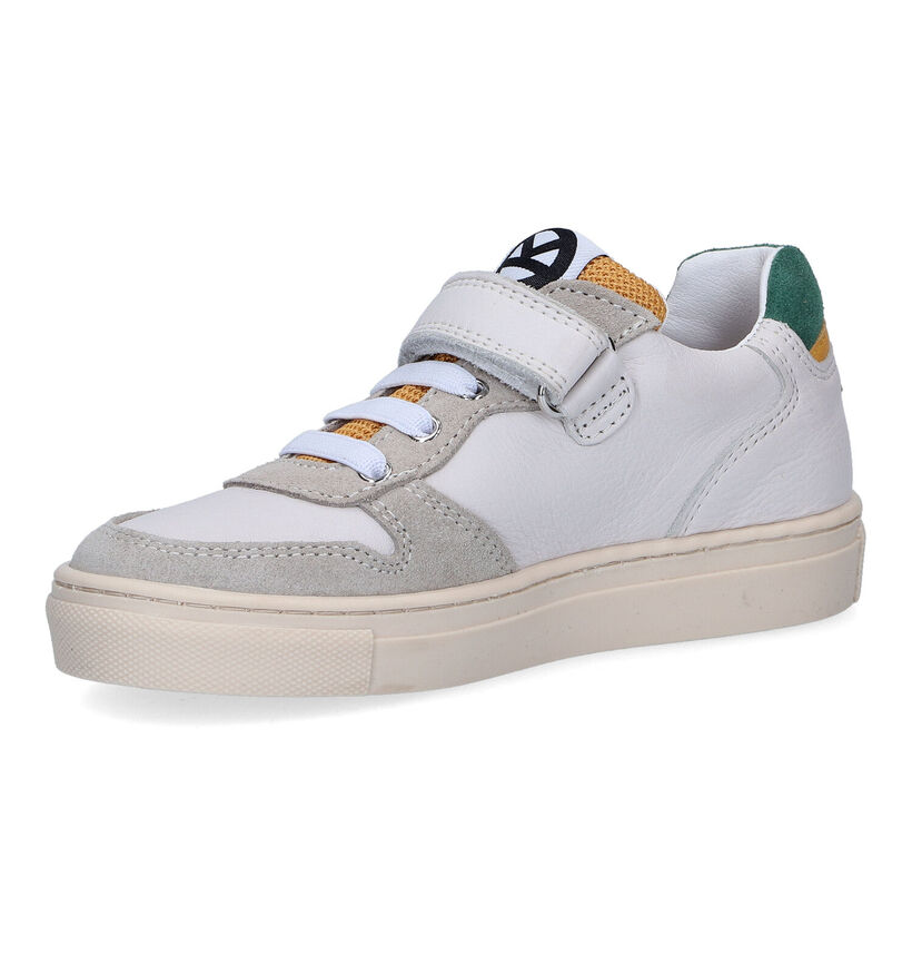 Kipling Duncan Witte Sneakers voor jongens (308247) - geschikt voor steunzolen