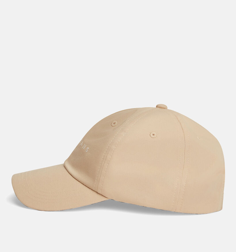 Tommy Hilfiger Linear Logo Cap Beige Pet voor dames, heren (380846)
