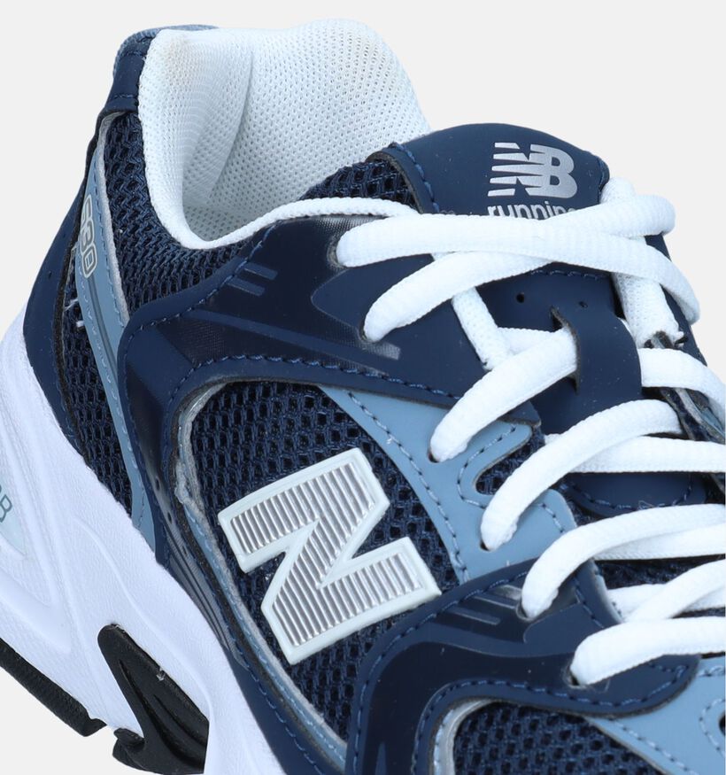 New Balance 530 Baskets basses en Beige pour filles, garçons (353433) - pour semelles orthopédiques