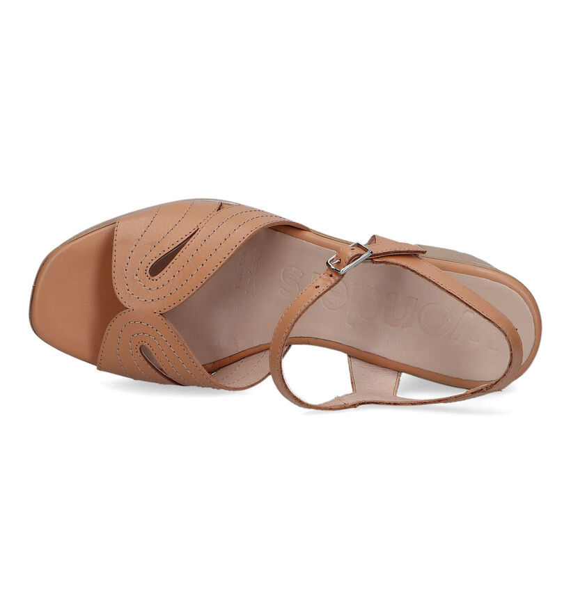 Wonders camel Sandalen voor dames (324729)