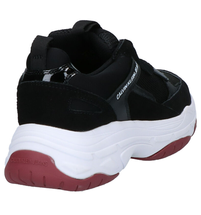 Calvin Klein Baskets basses en Blanc en daim (250386)