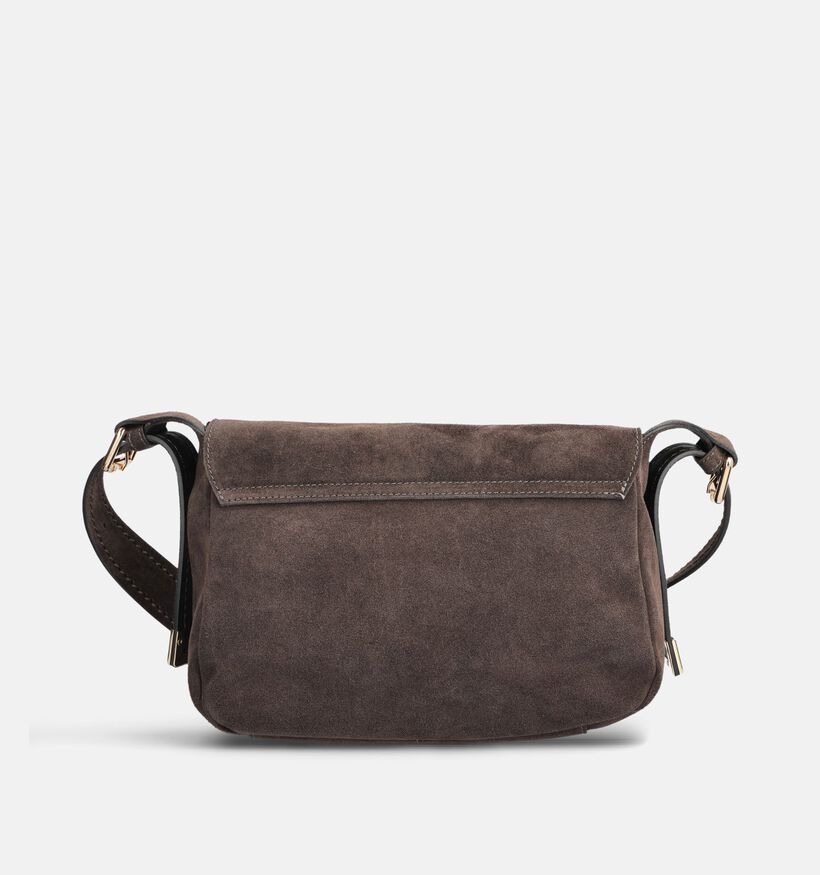 NeroGiaerdini Donkerbruine Crossbodytas voor dames (379302)