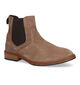 Bullboxer Bottines Chelsea en Taupe en textile (313093)