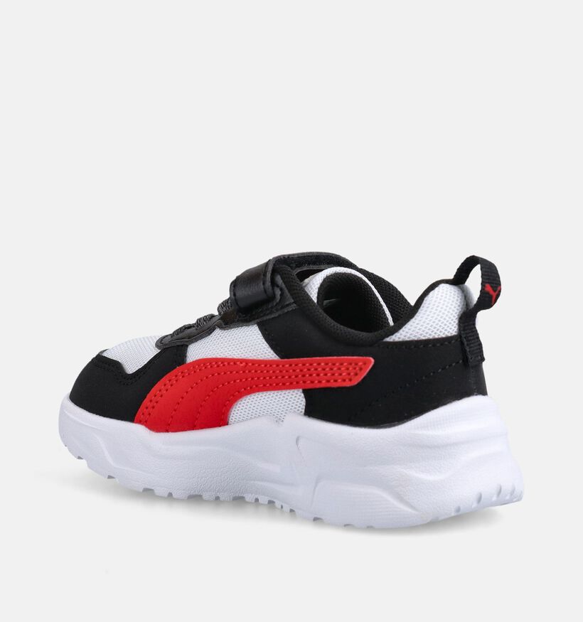 Puma Trinity Witte Lage Sneakers voor jongens, meisjes (366632) - geschikt voor steunzolen