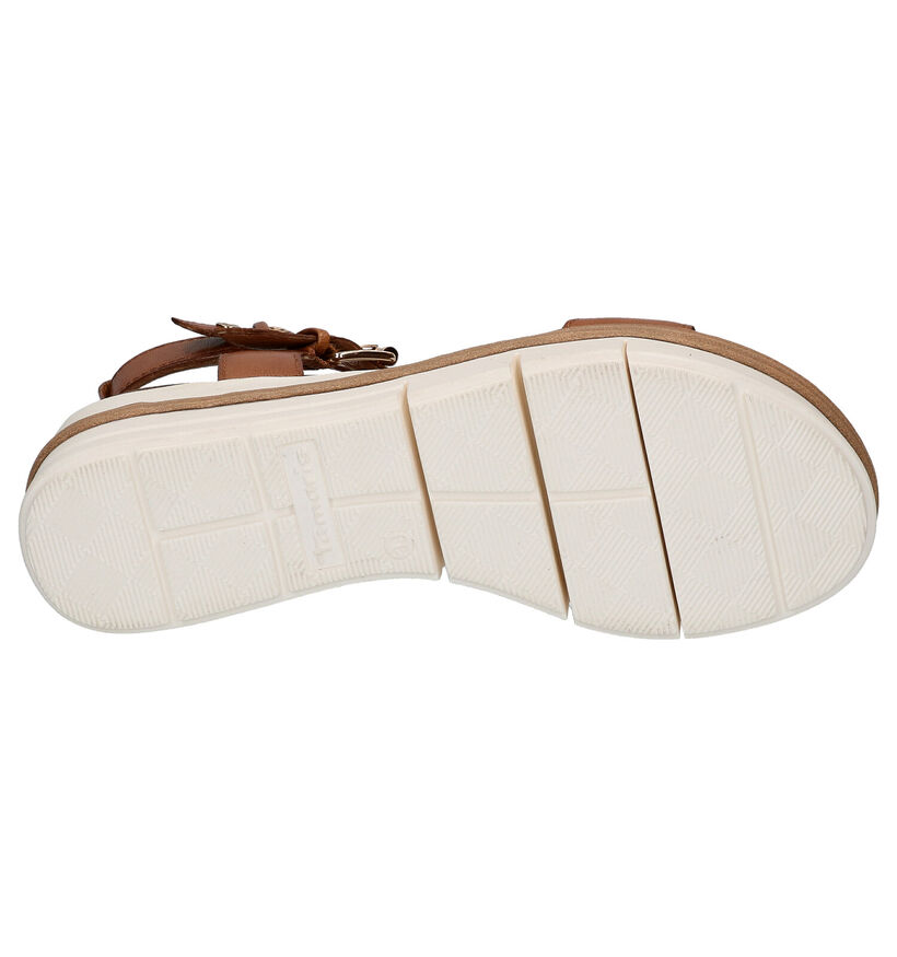 Tamaris TOUCH it Sandales en Cognac en cuir (270203)