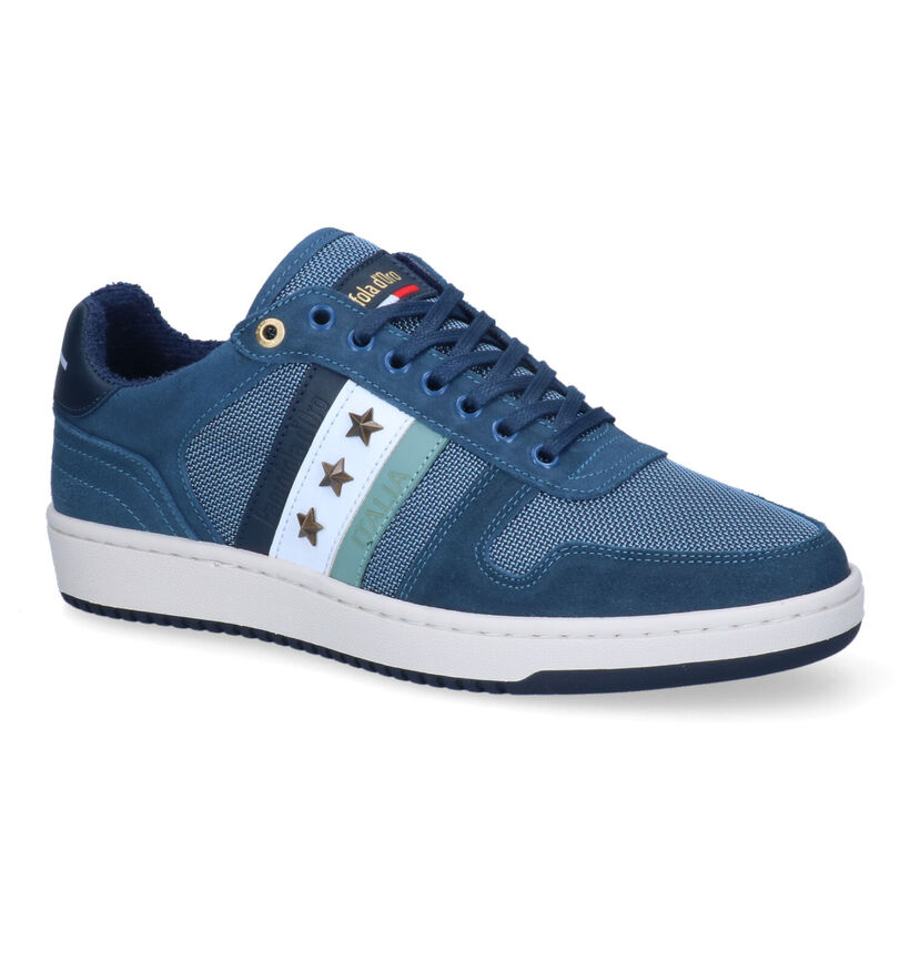 Pantofola d'Oro Bolzano Chaussures à lacets en Bleu pour hommes (305468) - pour semelles orthopédiques