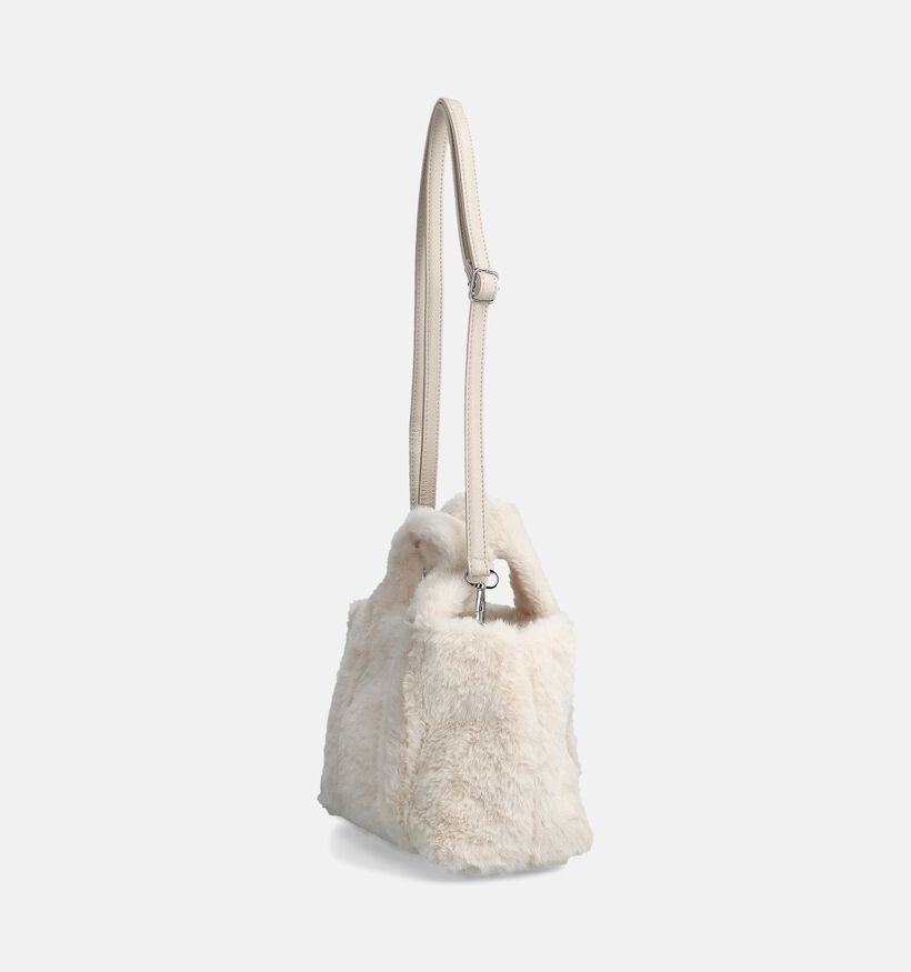 Signatur Seros Ecru Handtas Fluffy voor dames (365063)