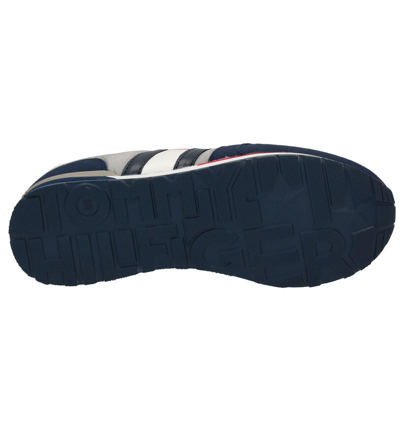 Tommy Hilfiger Blauwe Sneakers in kunstleer (266588)