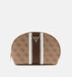 Guess Latte/Brown Logo Porte-monnaie en Marron pour femmes (375927)