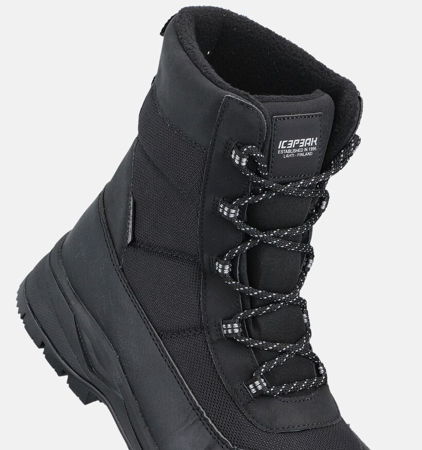 ICEPEAK Anaheim Mr Bottes de neige en Noir ICEPEAK Anaheim Mr Bottes de neige en Noir pour hommes (361838) - pour semelles orthopédiques
