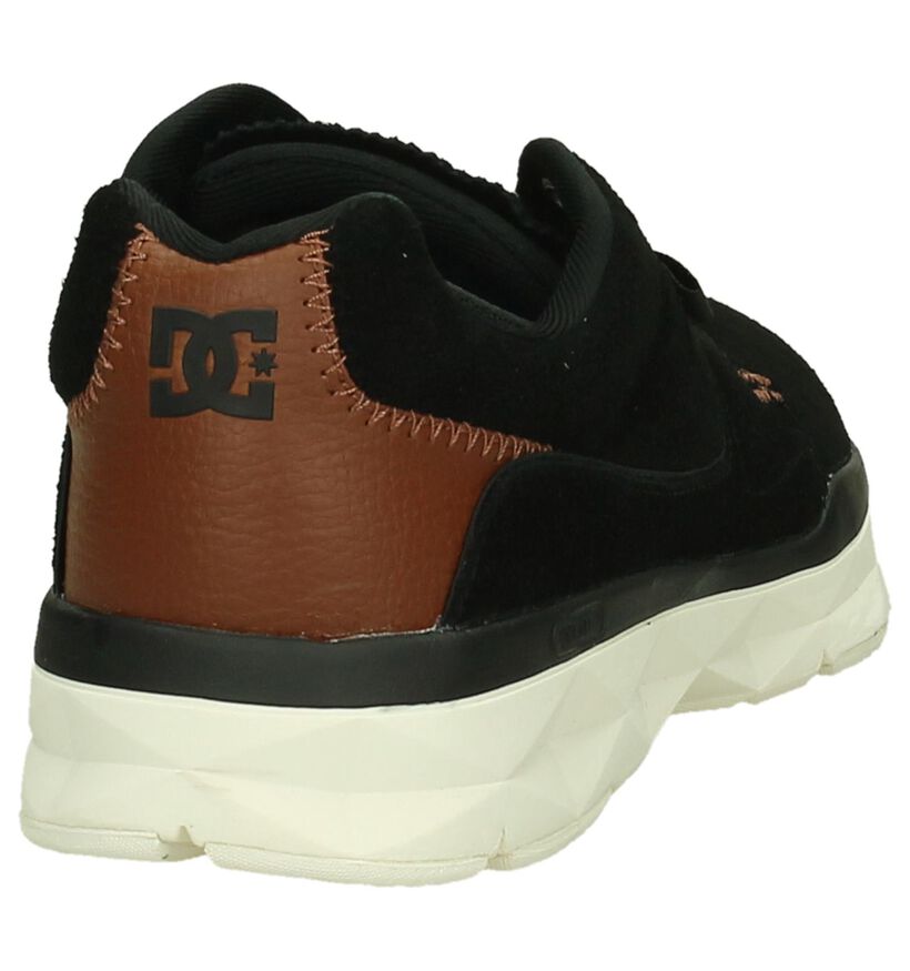 DC Shoes Baskets basses en Noir en textile (200495)
