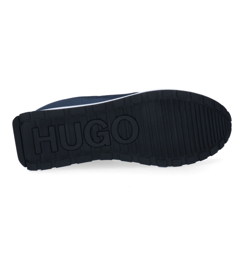 Hugo Icelin Runn Blauwe Sneakers voor heren (301364) - geschikt voor steunzolen