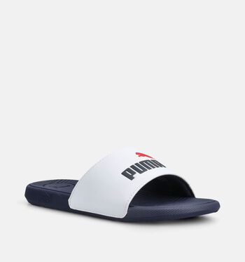Puma Slippers Blauw