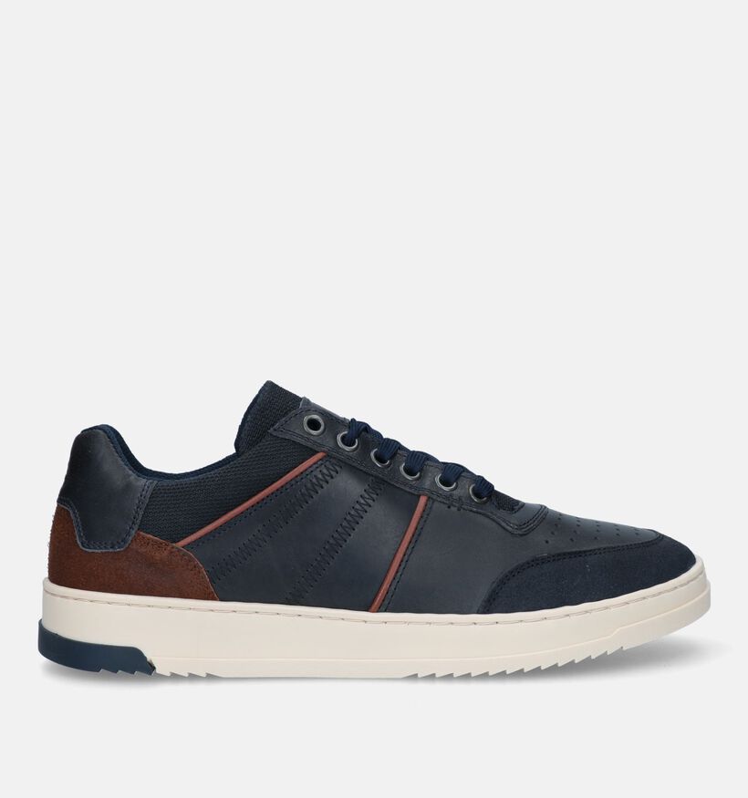 Bullboxer Chaussures à lacets en Bleu pour hommes (328911) - pour semelles orthopédiques