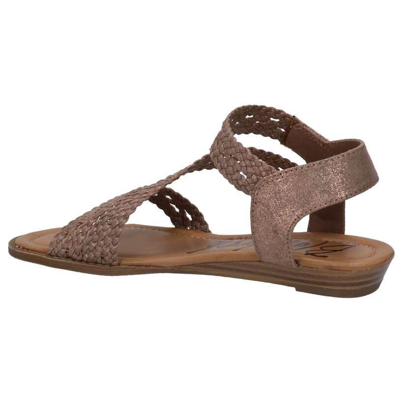 Blowfish Malibu Besille Vegan Sandales en Bronze en simili cuir (274186)