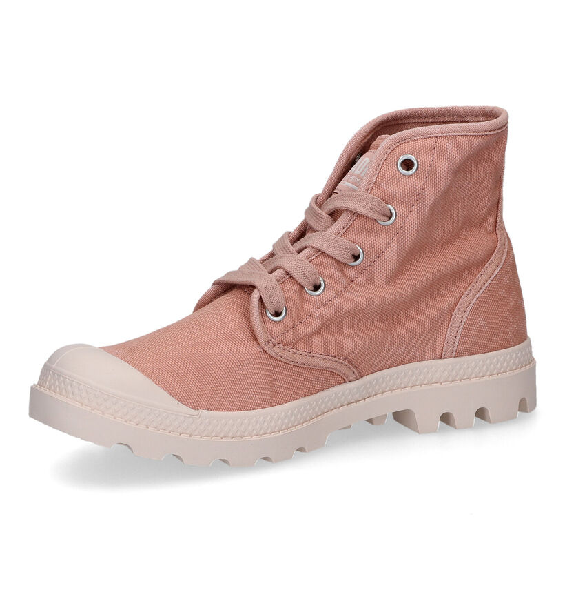 Palladium Pampa Hi Baskets Hautes en Gris pour femmes (303595) - pour semelles orthopédiques