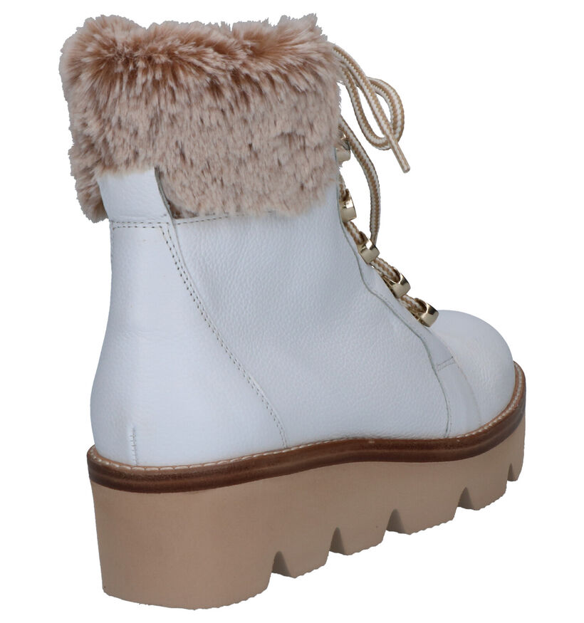 Gabor Best Fitting Bottines en Blanc en cuir (260359)