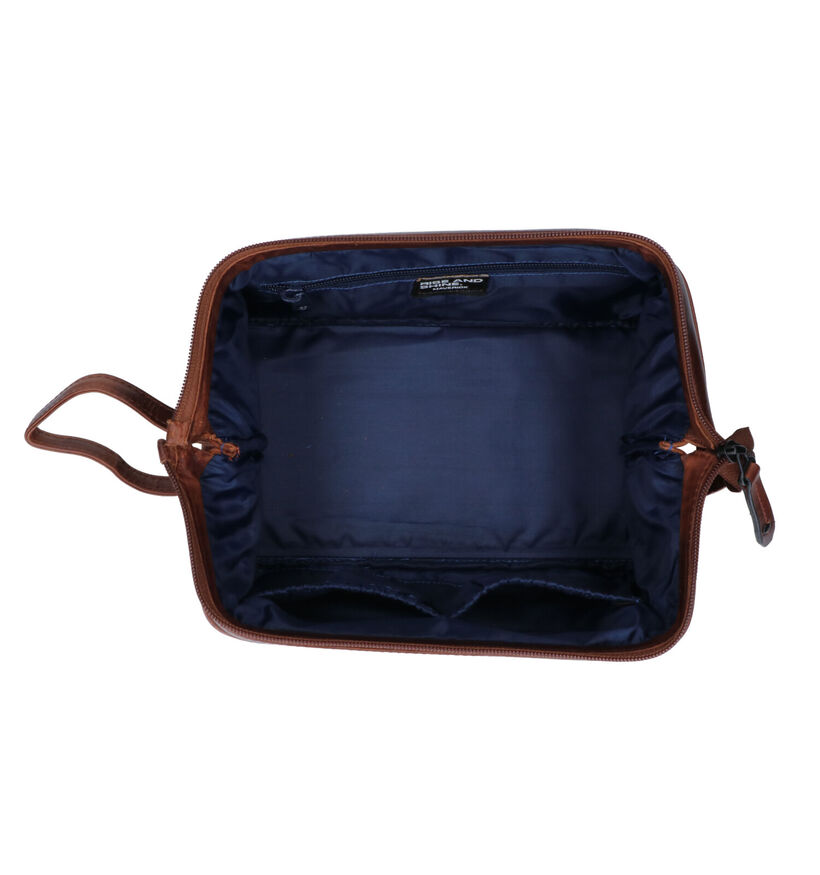 Maverick Trousse de toilette en Marron pour hommes (325679)