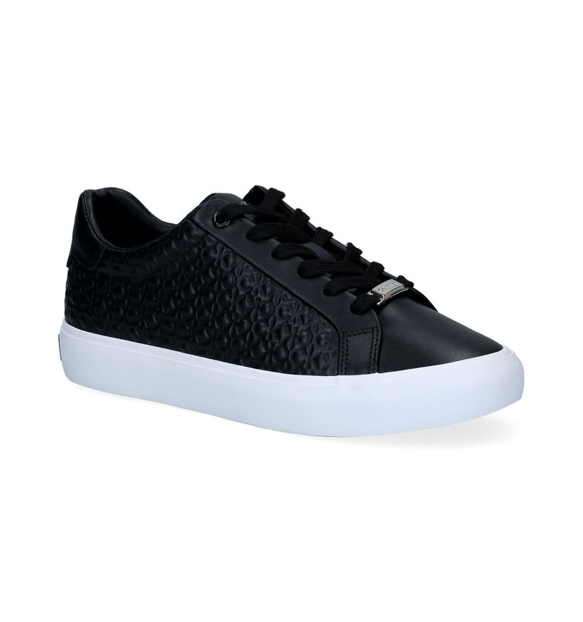 Calvin Klein Vulc Lace Up Zwarte Veterschoenen voor dames (295195)