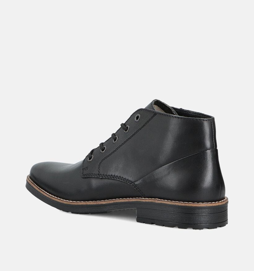 Rieker Zwarte Geklede Hoge Schoenen voor heren (360457)