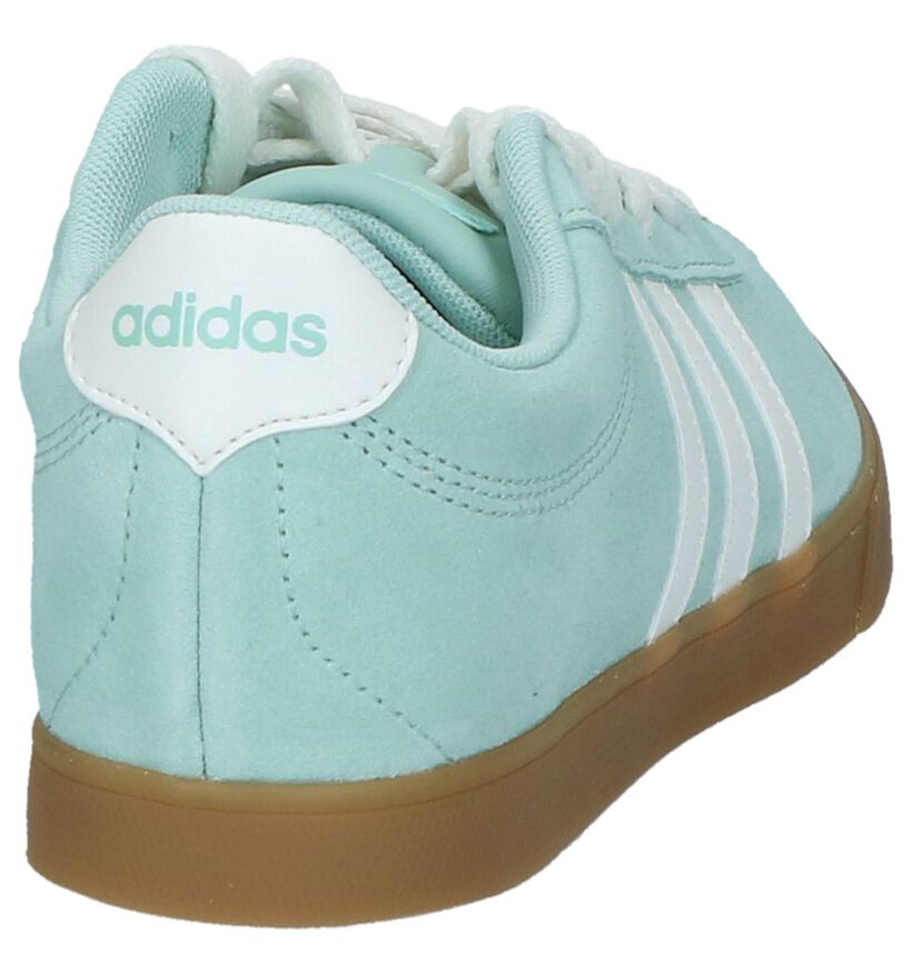 adidas Courtset Baskets en Rose en daim (237037)