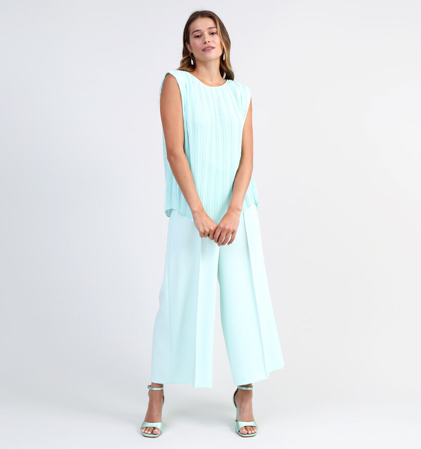 comma Turquoise Top voor dames (327343)