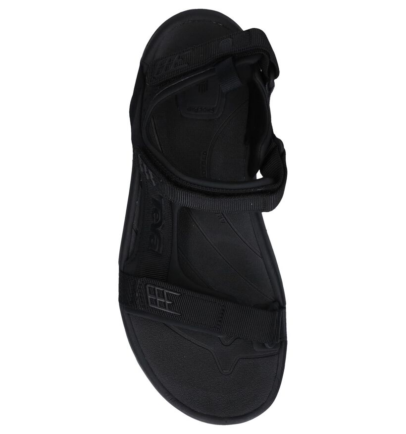 Teva Tanza Sandales en Noir en textile (242709)