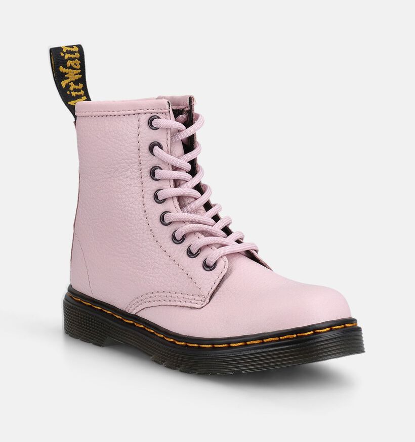 Dr. Martens 1460 Roze Boots met Veter en Rits voor meisjes (376002)